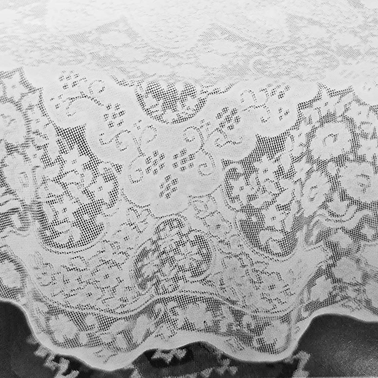 다이닝 화이트 빨 폴리에스터 꽃무늬 레이스 무지 우아한 테이블 천 냅킨 패브릭